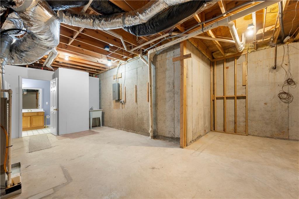3334 Trails End Road Northeast Roswell, GA 30075 - Photo 44 of 54 a view of a room with wooden walls