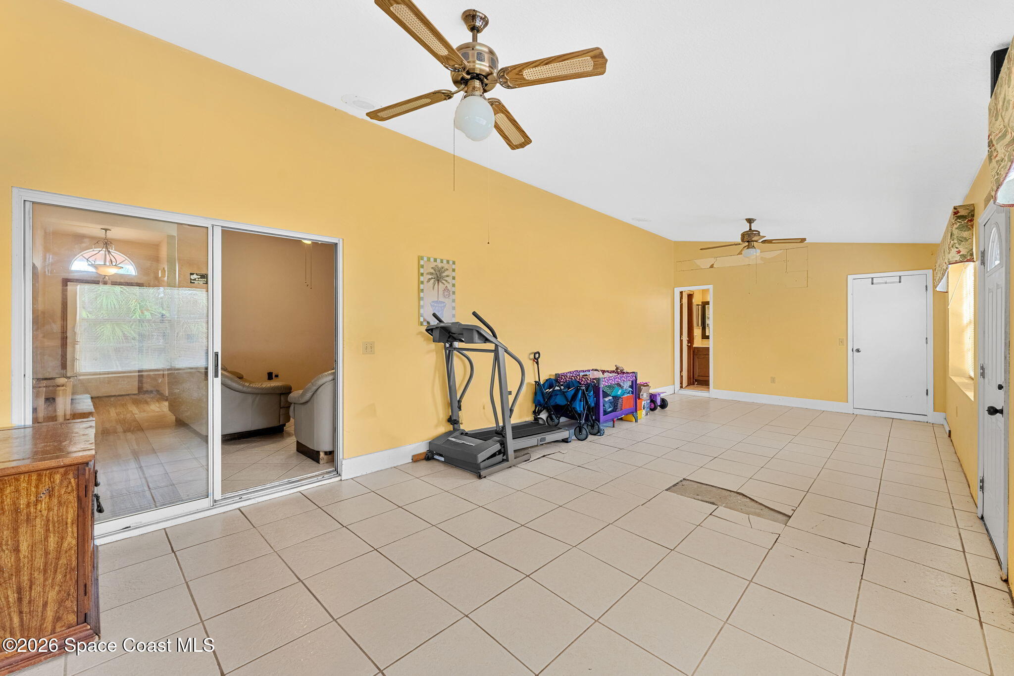 597 Balcom Terrace Southeast Palm Bay, FL 32909 - Photo 17 of 47 Enclosed Lanai Views