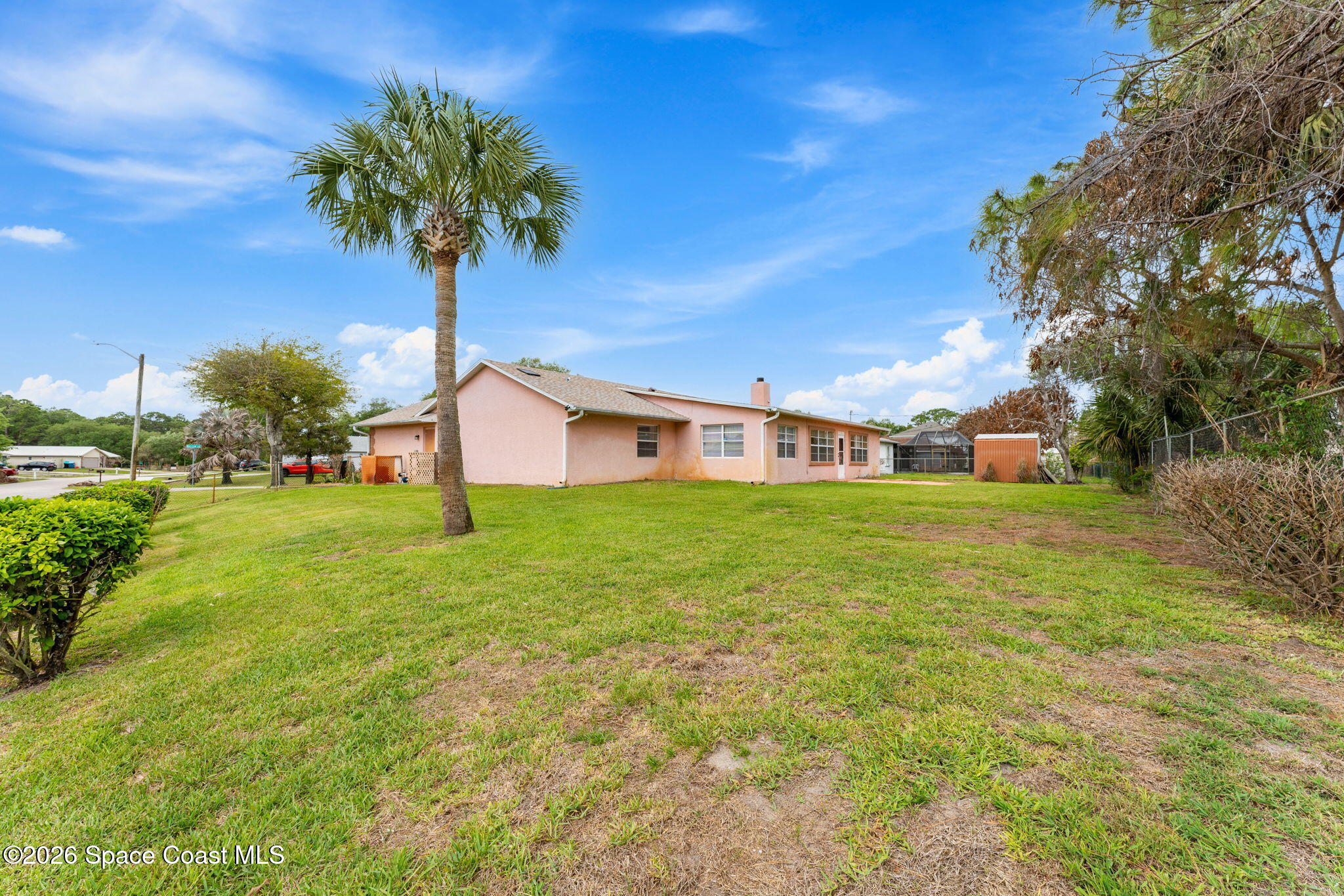 597 Balcom Terrace Southeast Palm Bay, FL 32909 - Photo 32 of 47 Backyard Views