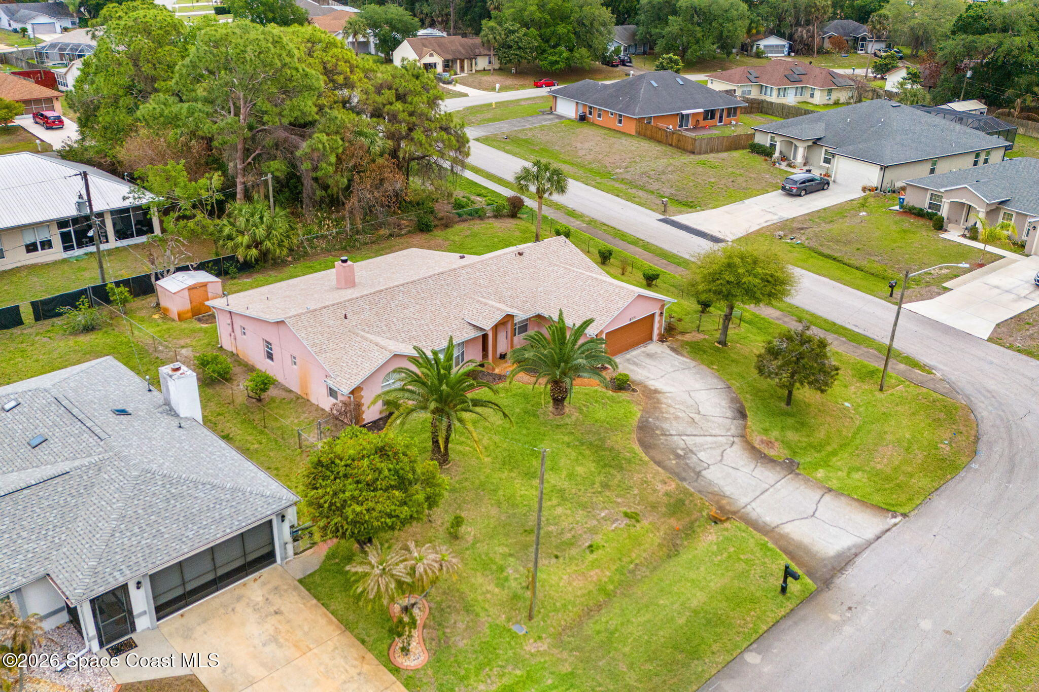 597 Balcom Terrace Southeast Palm Bay, FL 32909 - Photo 38 of 47 Aerial Views