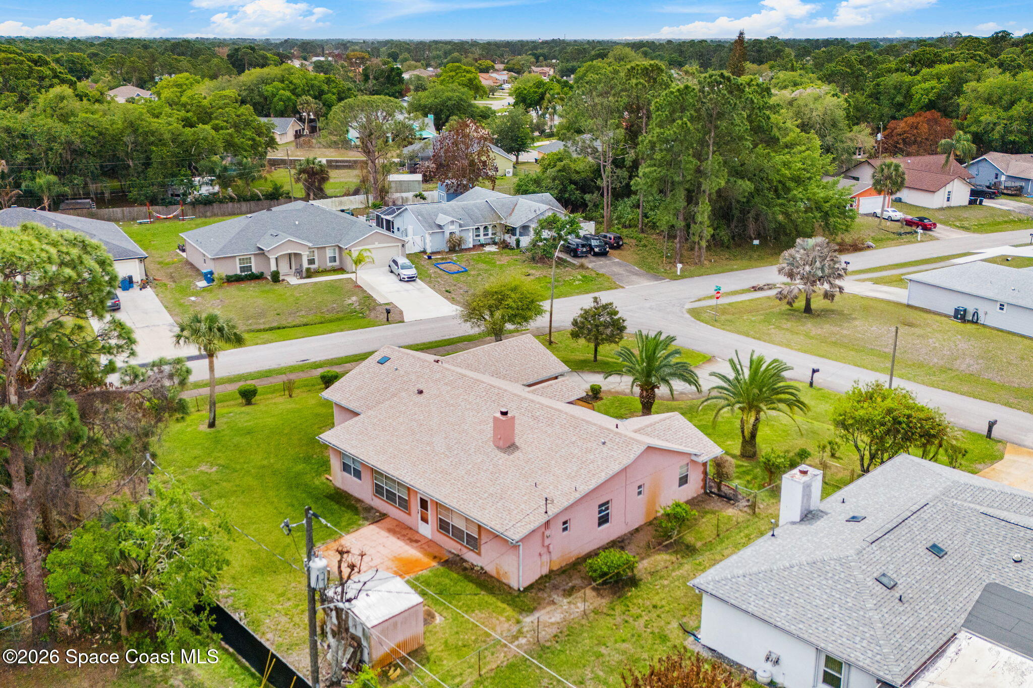 597 Balcom Terrace Southeast Palm Bay, FL 32909 - Photo 39 of 47 Aerial Views