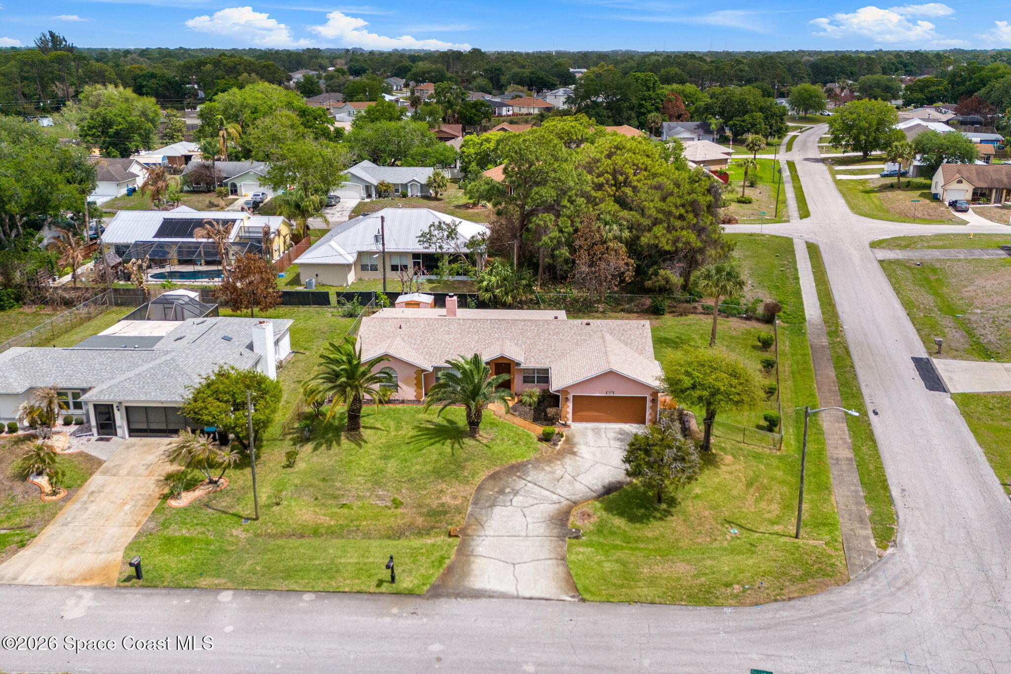 597 Balcom Terrace Southeast Palm Bay, FL 32909 - Photo 41 of 47 Aerial Views
