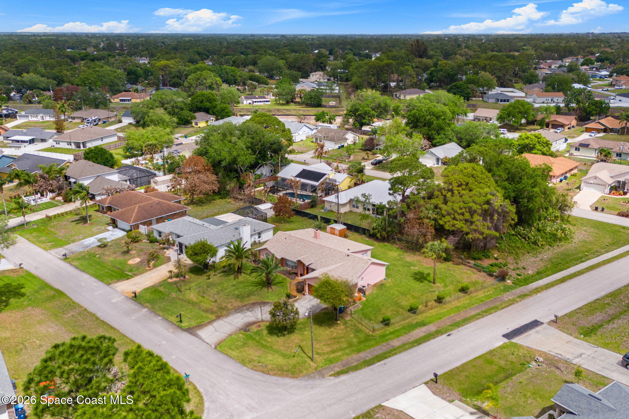 597 Balcom Terrace Southeast Palm Bay, FL 32909 - Photo 43 of 47 Aerial Views