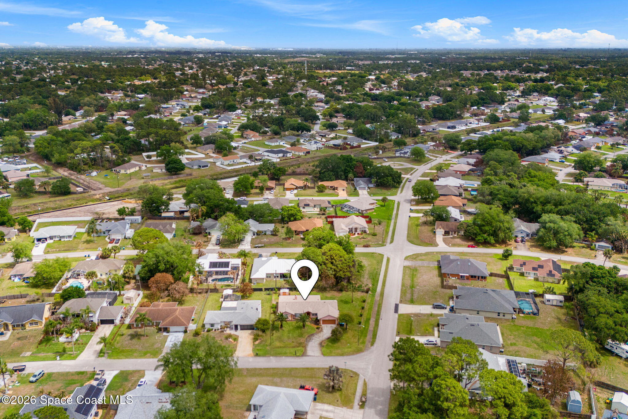 597 Balcom Terrace Southeast Palm Bay, FL 32909 - Photo 44 of 47 Aerial Views
