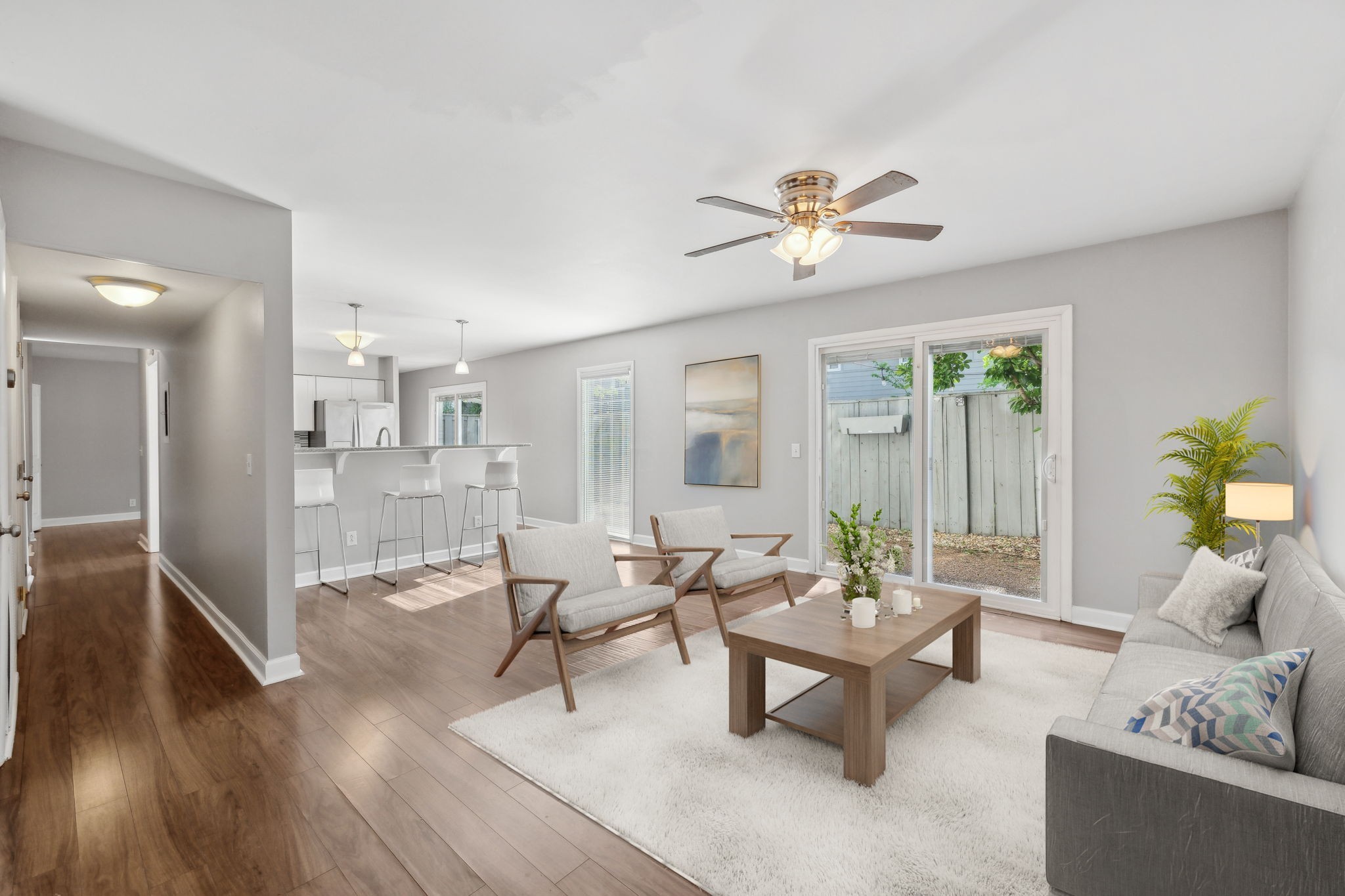 1900 Richard Jones Road, Unit V10 Nashville, TN 37215 - Photo 7 of 49 a living room with furniture and a large window