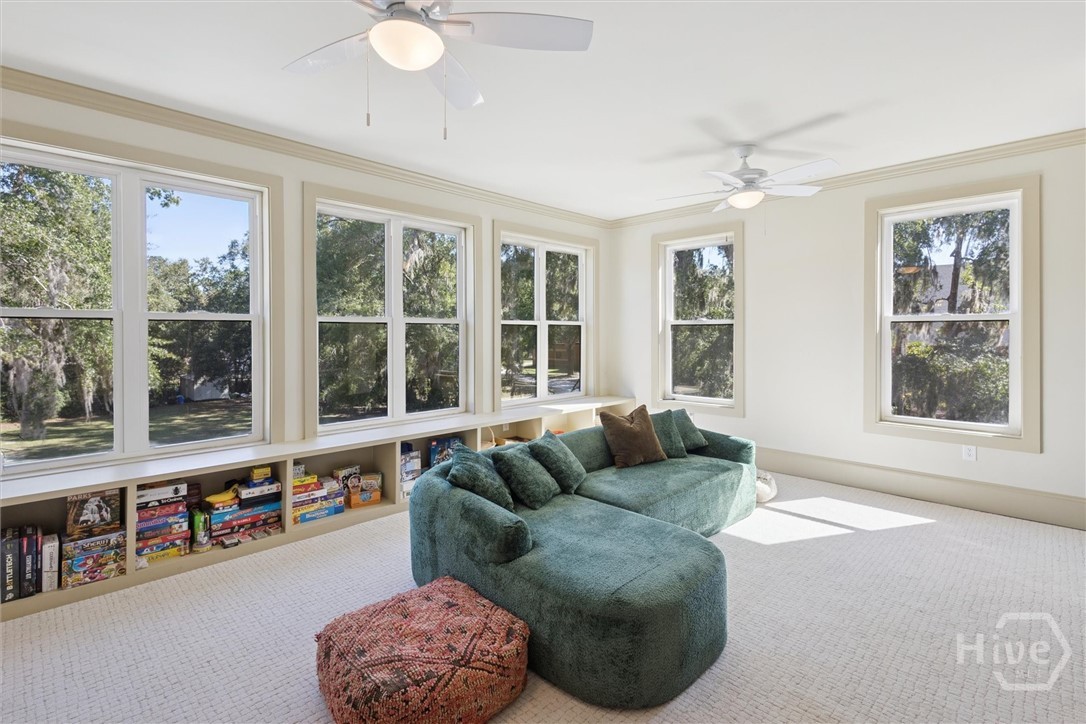 503 North Ash Street Springfield, GA 31329 - Photo 29 of 61 Sunroom/Entertainment Room (upstairs addition)
