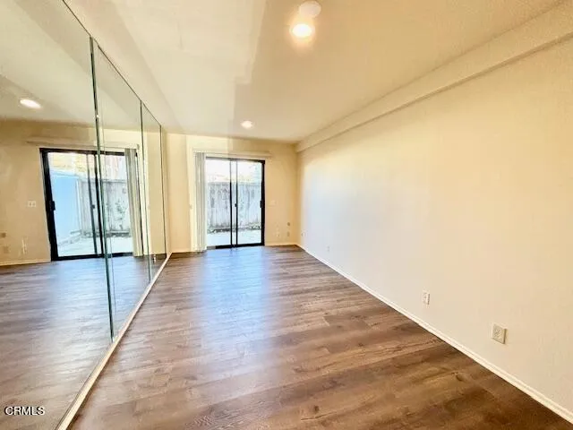 a view of a back yard of the house