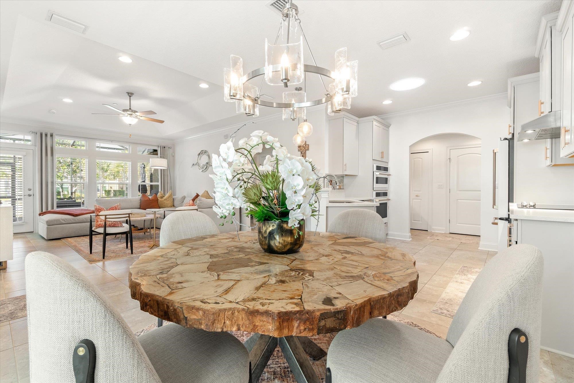 82 Timoga Trail St. Augustine, FL 32084 - Photo 14 of 62 a view of a dining room with furniture