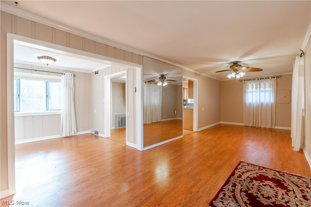 3040 Greenleaf Road Akron, OH 44312 - Photo 5 of 35 From front door living, dining room and kitchen