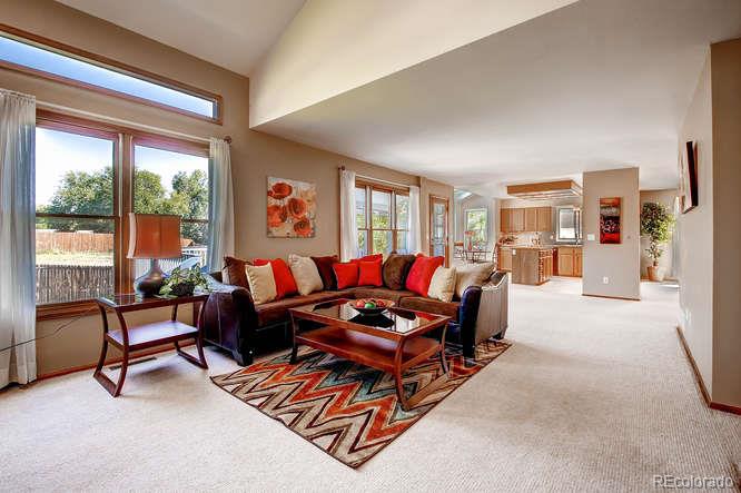 8205 Sweet Water Road Lone Tree, CO 80124 - Photo 13 of 33 a living room with furniture and a window