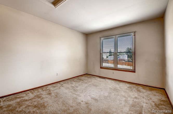 8205 Sweet Water Road Lone Tree, CO 80124 - Photo 20 of 33 an empty room with windows and ceiling fan