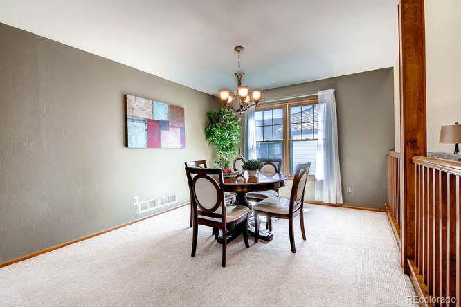 8205 Sweet Water Road Lone Tree, CO 80124 - Photo 6 of 33 a dining room with furniture and window