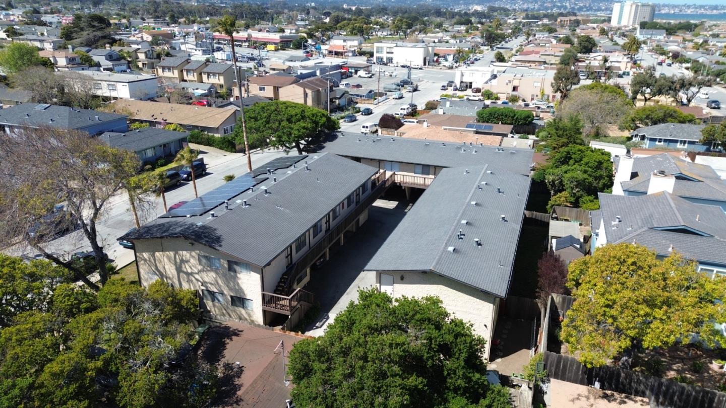 993 Hamilton Avenue Seaside, CA 93955 - Photo 1 of 16 an aerial view of a house with a yard