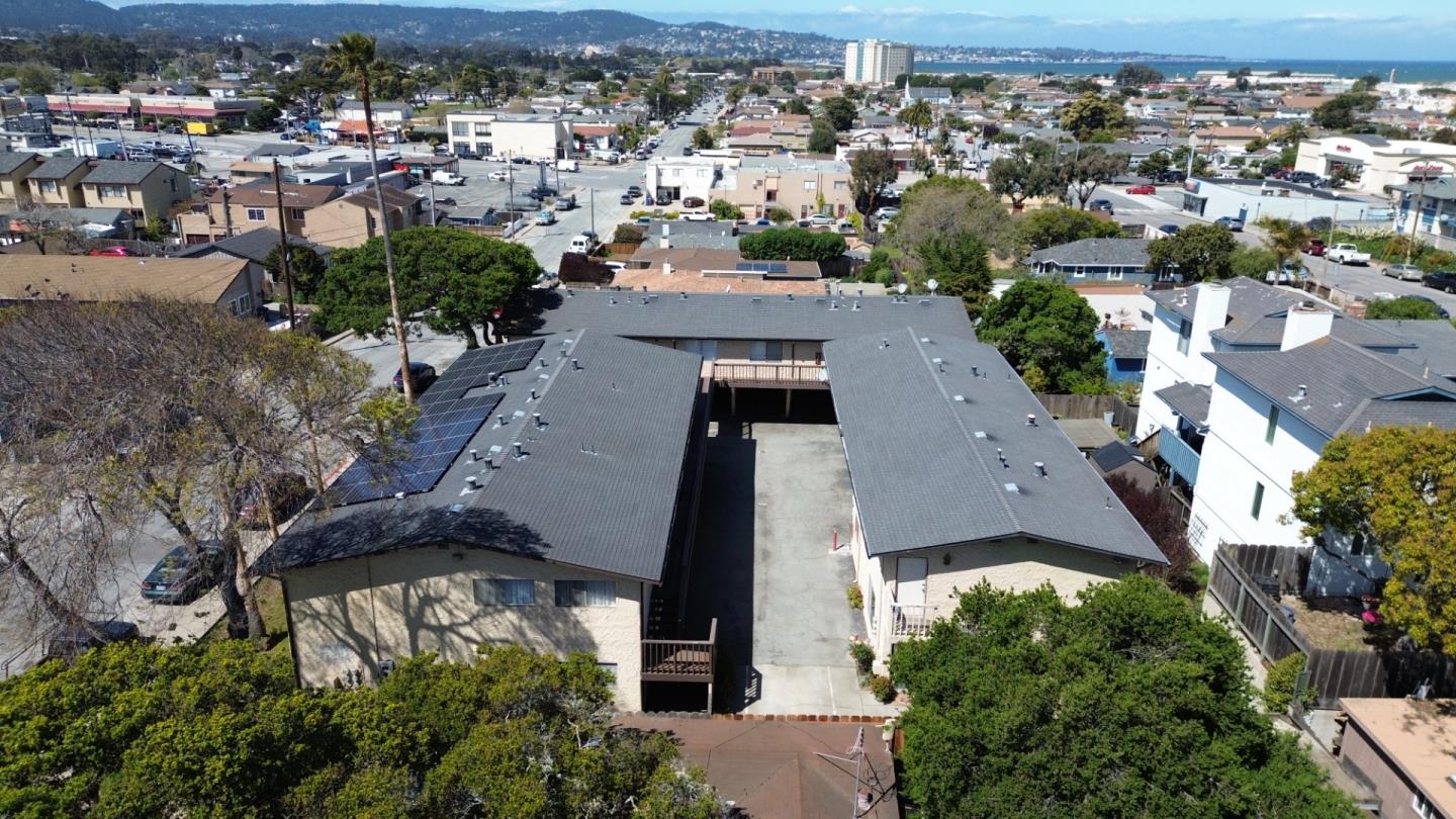 993 Hamilton Avenue Seaside, CA 93955 - Photo 11 of 16 an aerial view of a residential apartment building with a yard