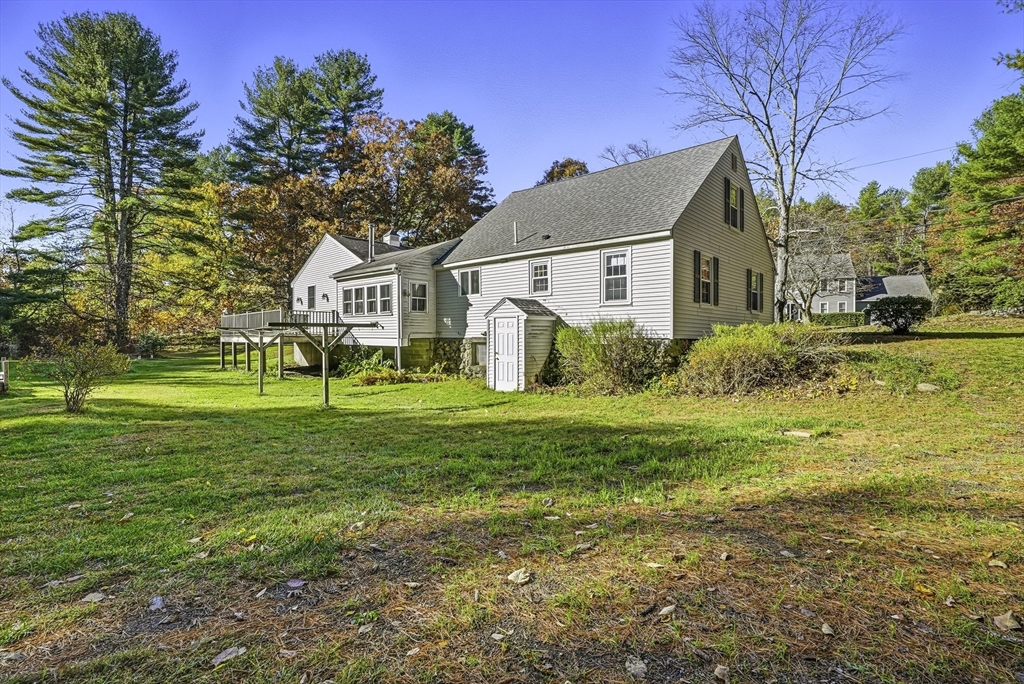 39 Mechanic Street Upton, MA 01568 - Photo 27 of 35 a front view of house with yard and green space