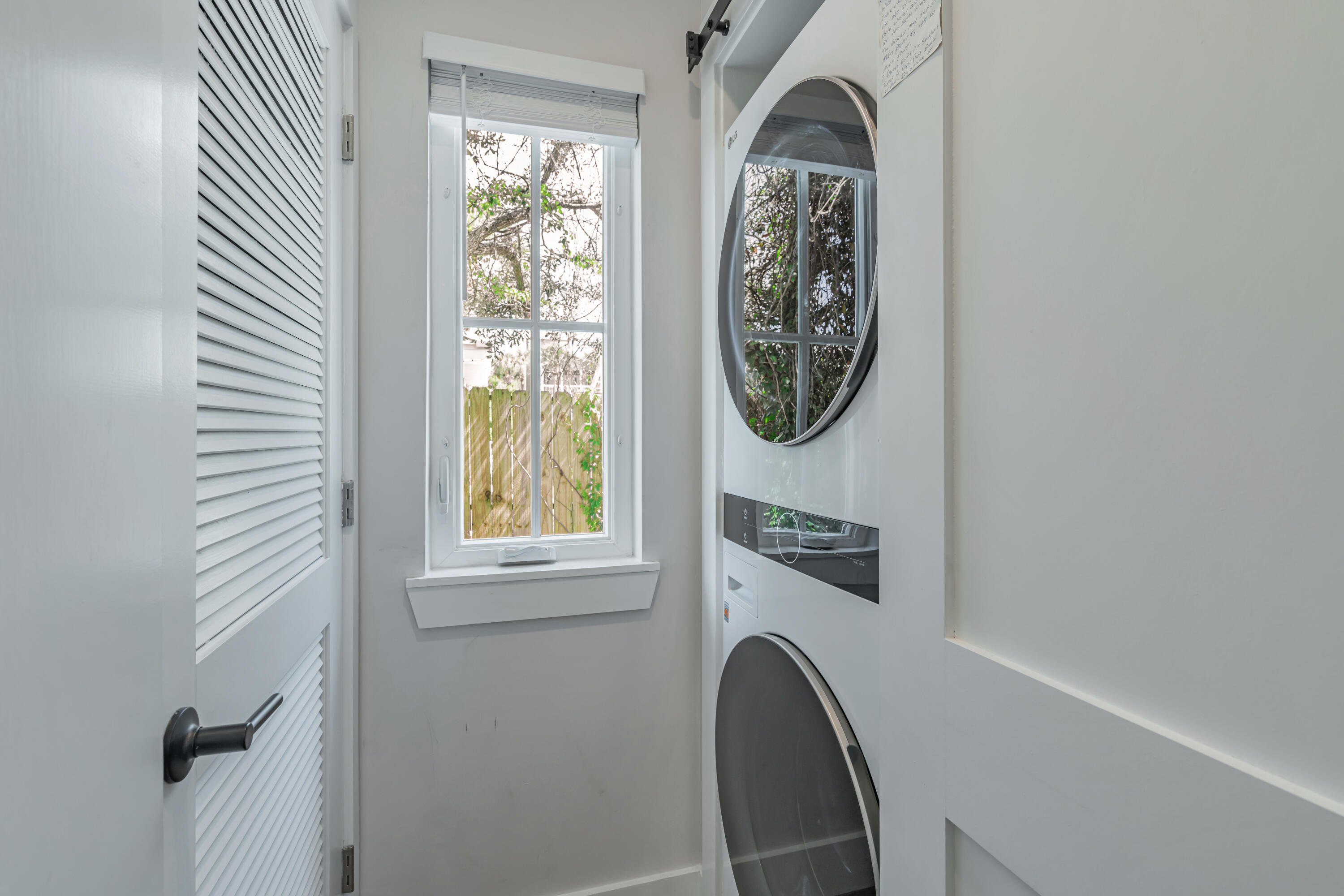 41 Abbie Road Santa Rosa Beach, FL 32459 - Photo 28 of 38 a view of a entryway with washer and dryer