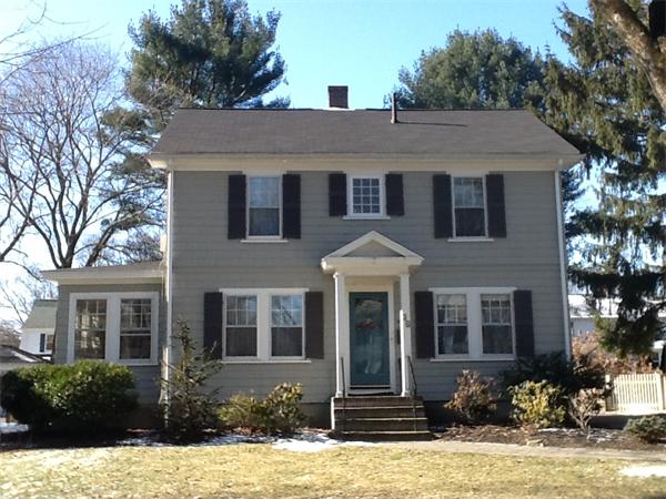 24 Cavanagh Road Wellesley, MA 02481 - Photo 1 of 17 a front view of a house with a yard