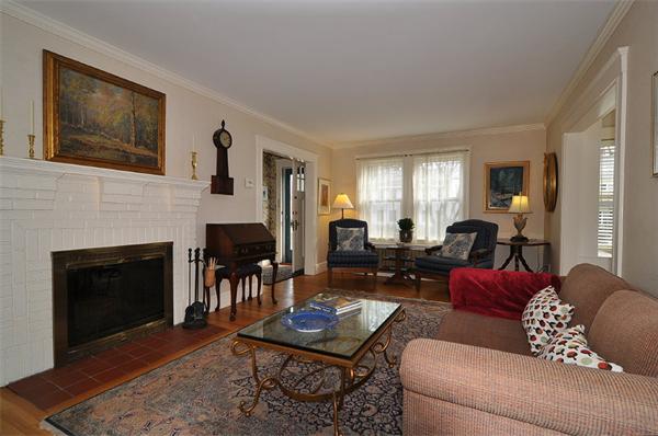 24 Cavanagh Road Wellesley, MA 02481 - Photo 6 of 17 a living room with furniture fireplace and window