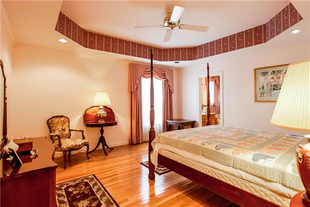 613 Cooks Hill Road Mount Juliet, TN 37122 - Photo 9 of 20 Master Bedroom has Hardwood & Trey Ceiling with Fan