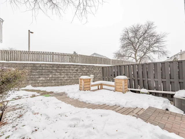 a view of outdoor space with seating