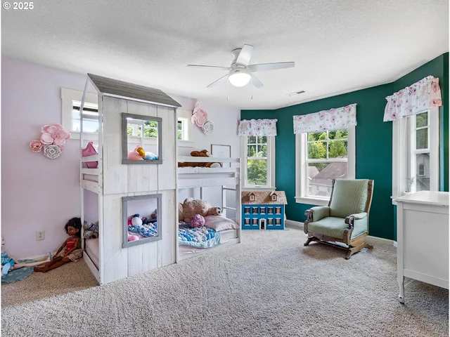 a view of an entryway with a lot of cabinet