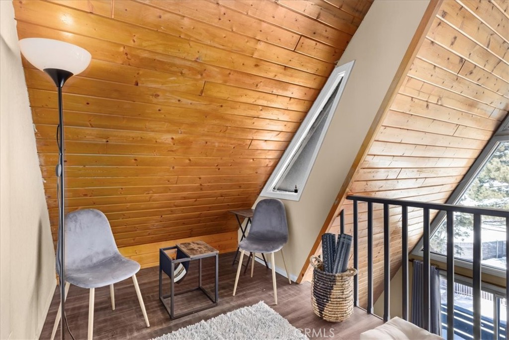 113 East Fairway Boulevard Big Bear City, CA 92314 - Photo 17 of 36 a view of balcony with chairs