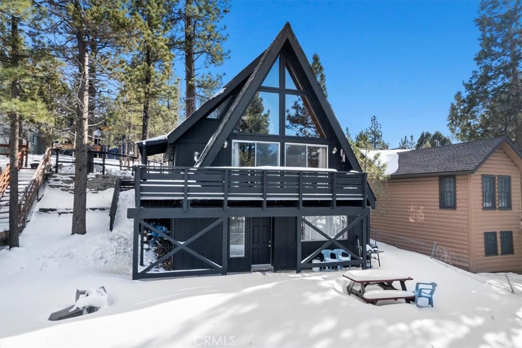 113 East Fairway Boulevard Big Bear City, CA 92314 - Photo 36 of 36 a view of house with outdoor space and seating space
