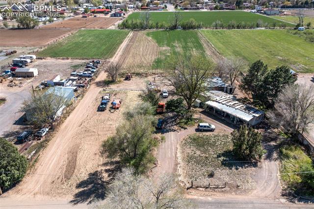 27658 Iris Road Pueblo, CO 81006 - Photo 1 of 2 Overview of rural landscape with abundant farmland