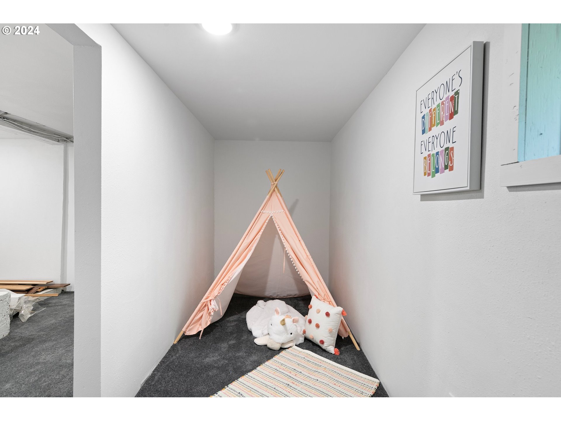 2919 Jefferson Street Eugene, OR 97405 - Photo 25 of 38 a view of a hallway to a livingroom with wooden floor
