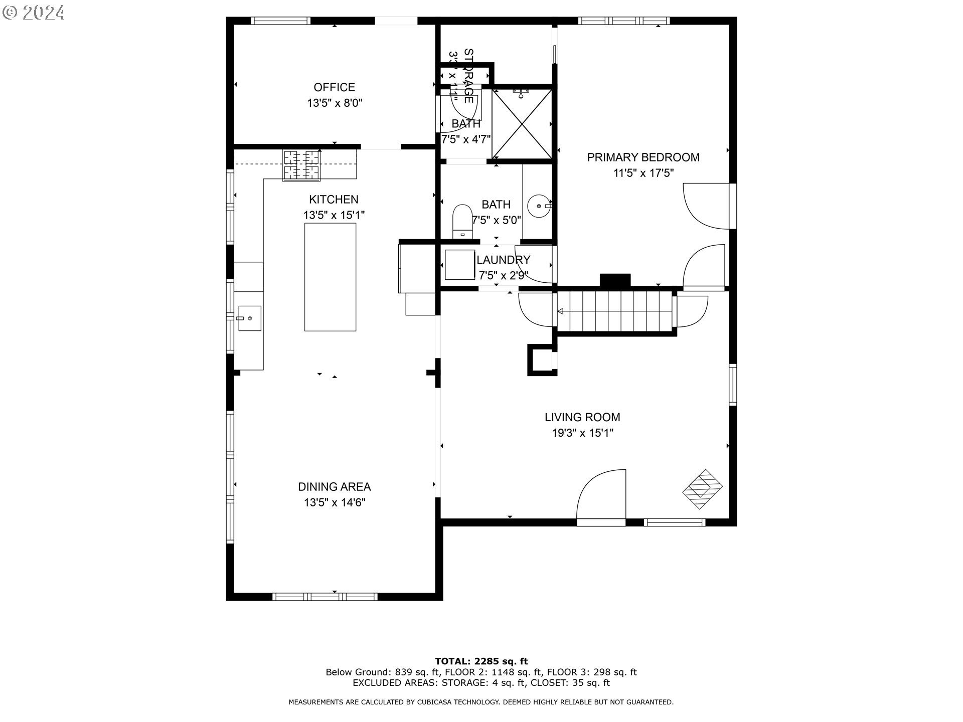 2919 Jefferson Street Eugene, OR 97405 - Photo 37 of 38 a picture of a floor plan