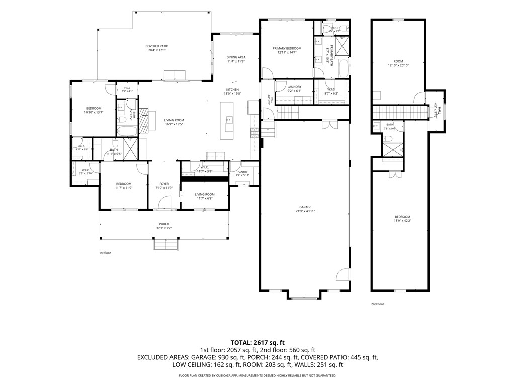 921 Falling Waters Lane Seneca, SC 29672 - Photo 43 of 46 Visualize your future within these meticulously planned spaces across two generous levels.