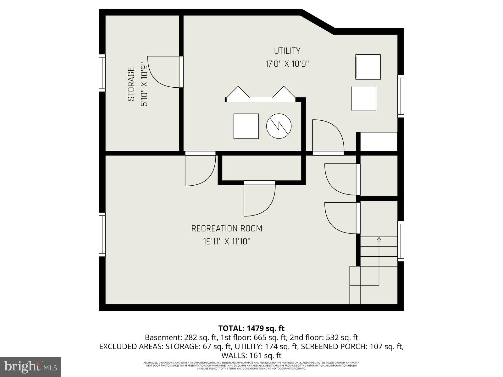 2536 Cornwall Road Lebanon, PA 17042 - Photo 38 of 38 Lower Level with SQFT