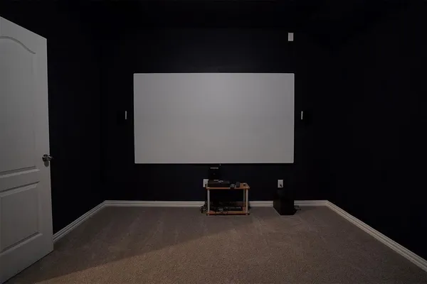 a view of a hallway with staircase