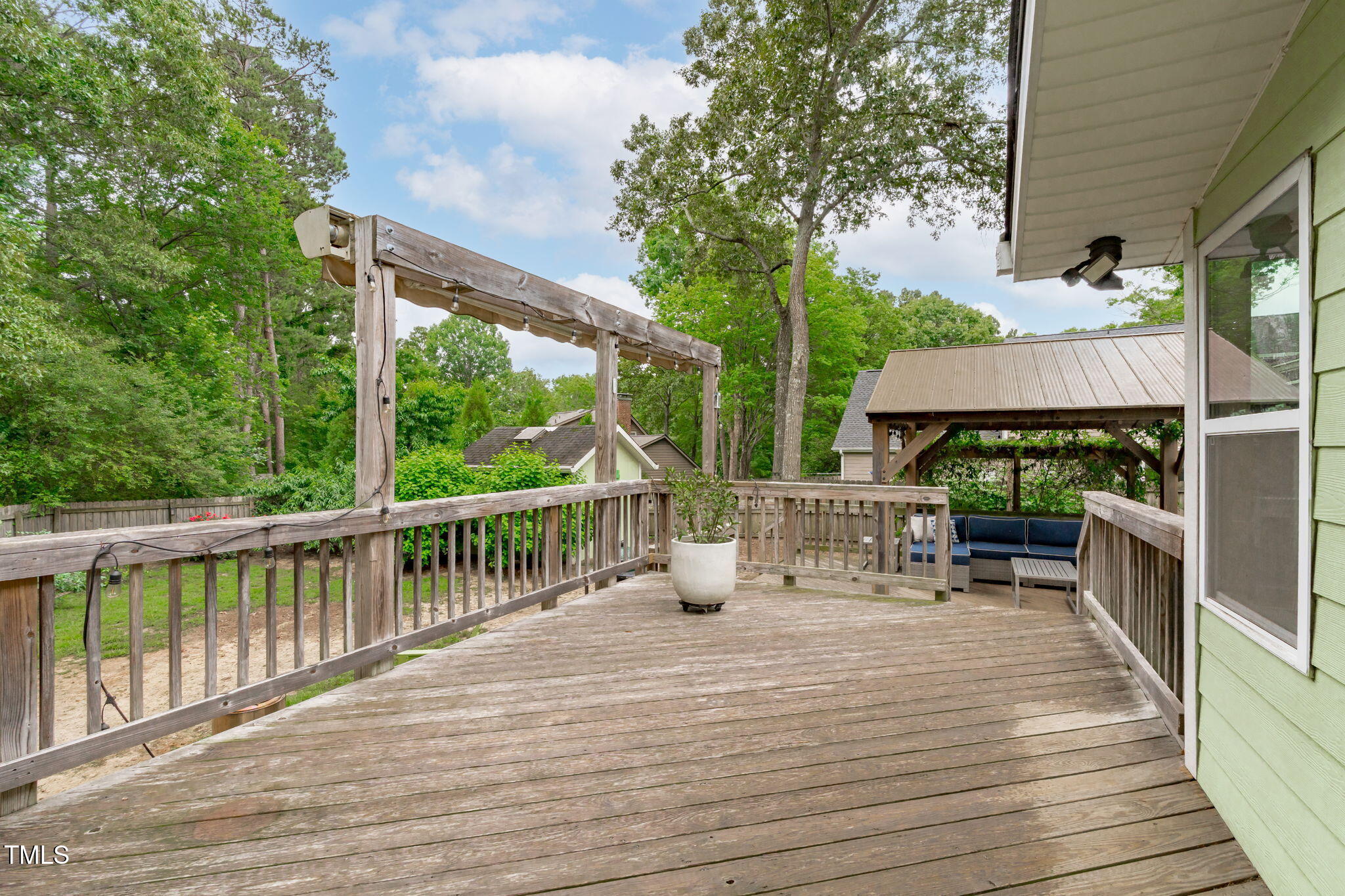 7304 St Ledger Drive Raleigh, NC 27613 - Photo 20 of 29 a view of balcony with deck and outdoor seating