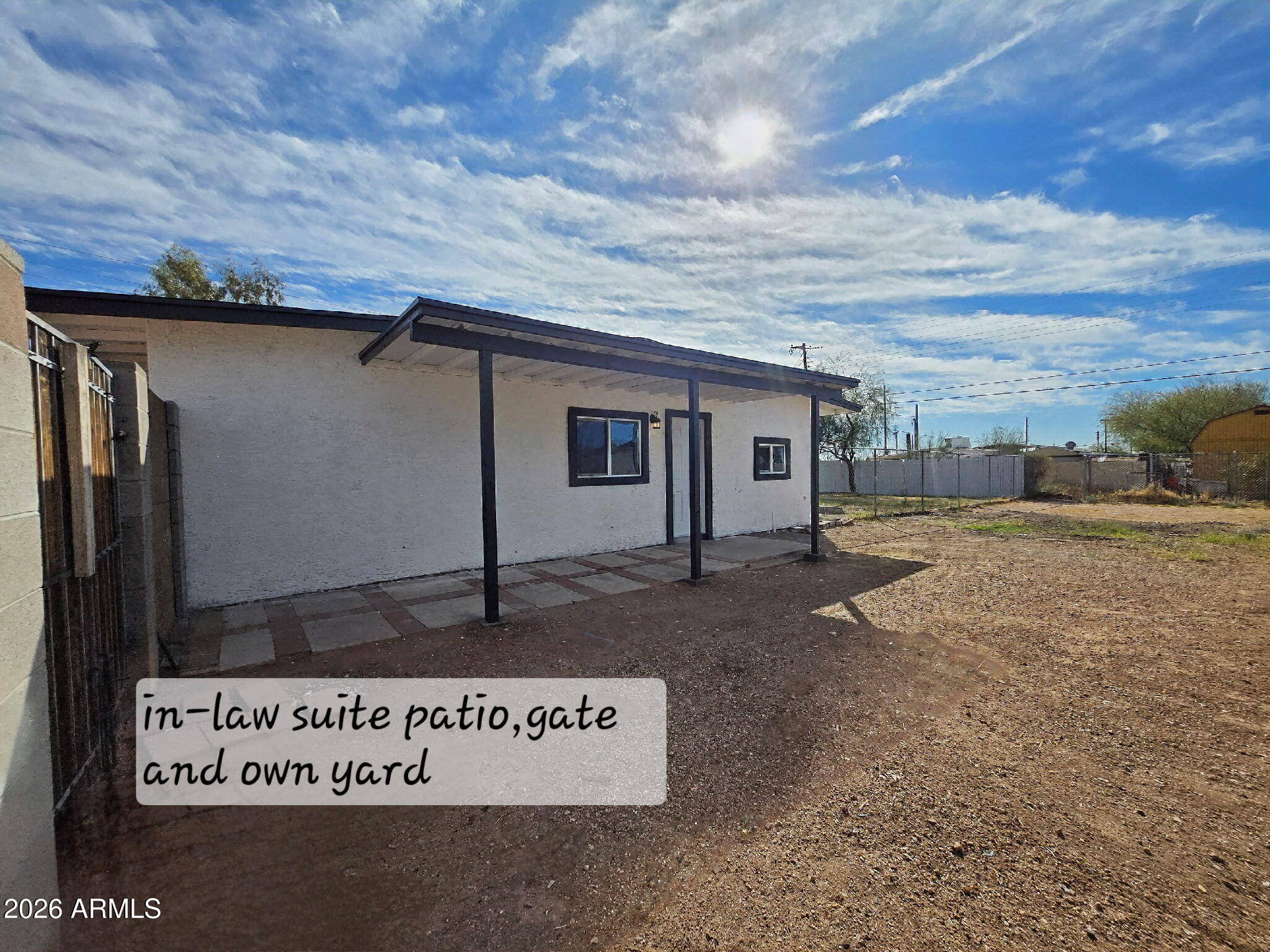 770 South Pinal Drive Apache Junction, AZ 85120 - Photo 7 of 51 a view of a entrance gate of the house