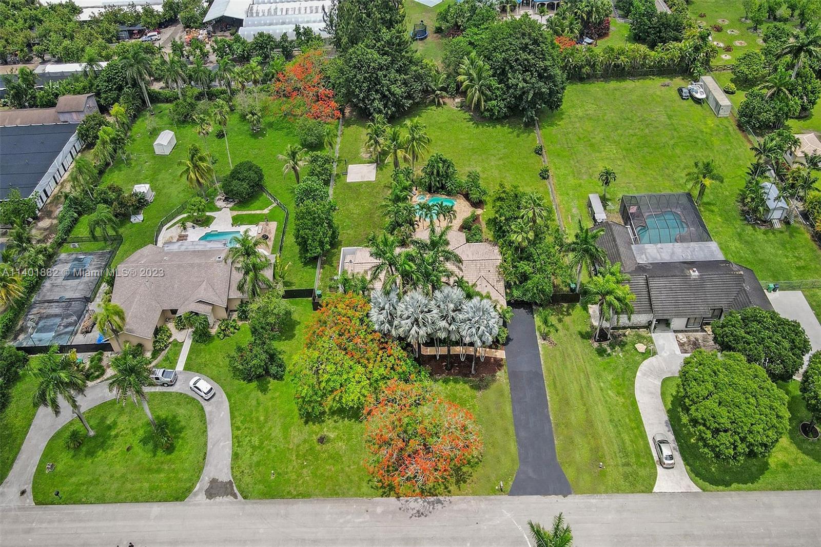 15971 Southwest 252nd Street Homestead, FL 33031 - Photo 80 of 92 an aerial view of a residential houses