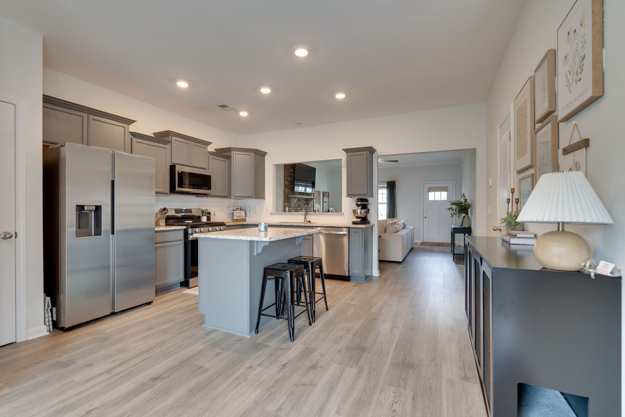 3229 Chatfield Drive Murfreesboro, TN 37129 - Photo 13 of 26 a kitchen with a sink stainless steel appliances and counter space