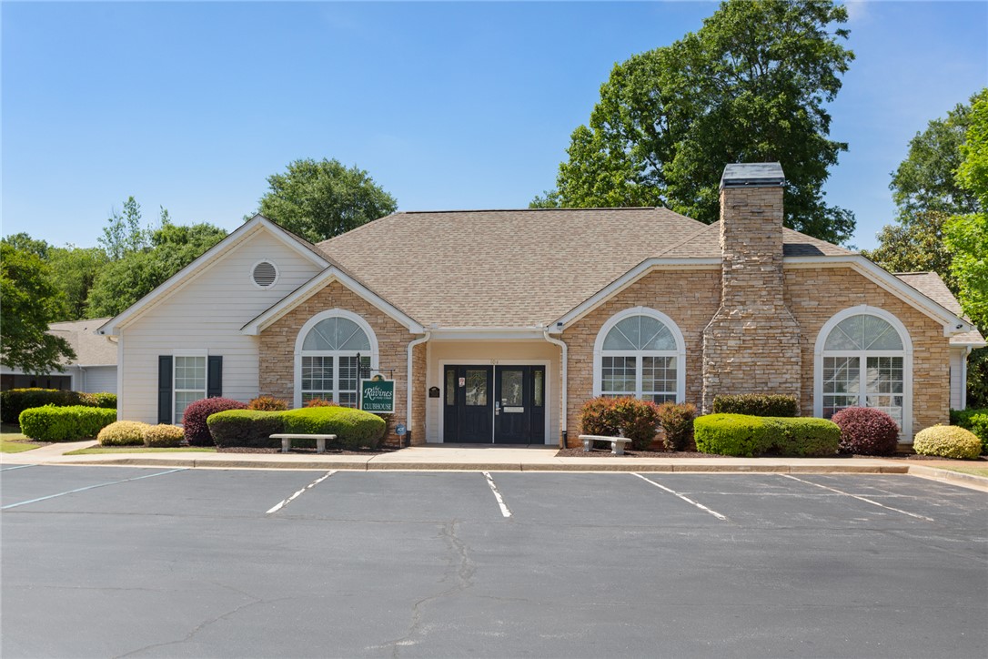 155 Life Style Lane Anderson, SC 29621 - Photo 39 of 49 This inviting clubhouse offers a charming facade with a blend of natural stone and siding.