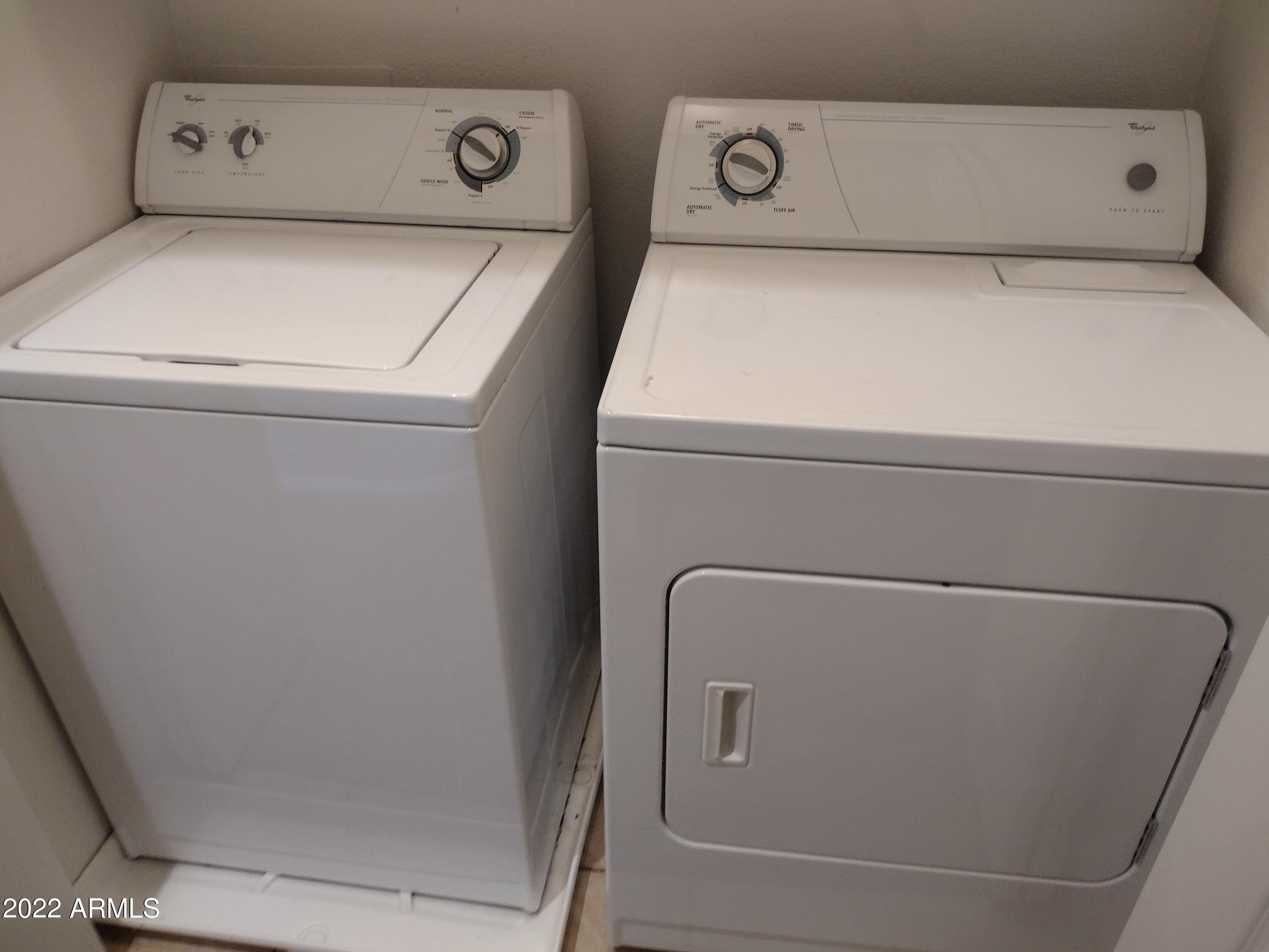 2401 East Rio Salado Parkway, Unit 1076 Tempe, AZ 85288 - Photo 10 of 15 a utility room with dryer and washer