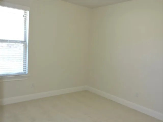 a close up view of racks on the wall