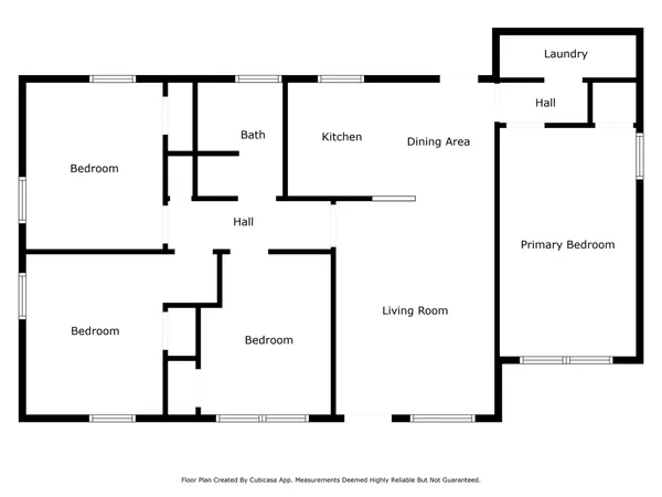 a picture of a floor plan