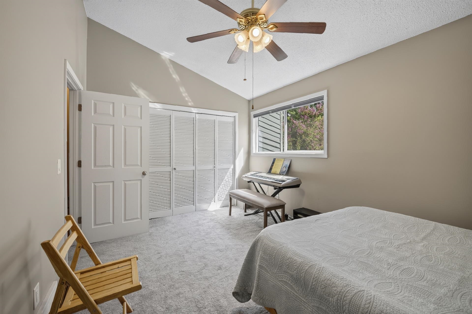 74 Driftwood Road Counce, TN 38326 - Photo 34 of 40 Room featuring a vaulted ceiling with a ceiling fan light fixture