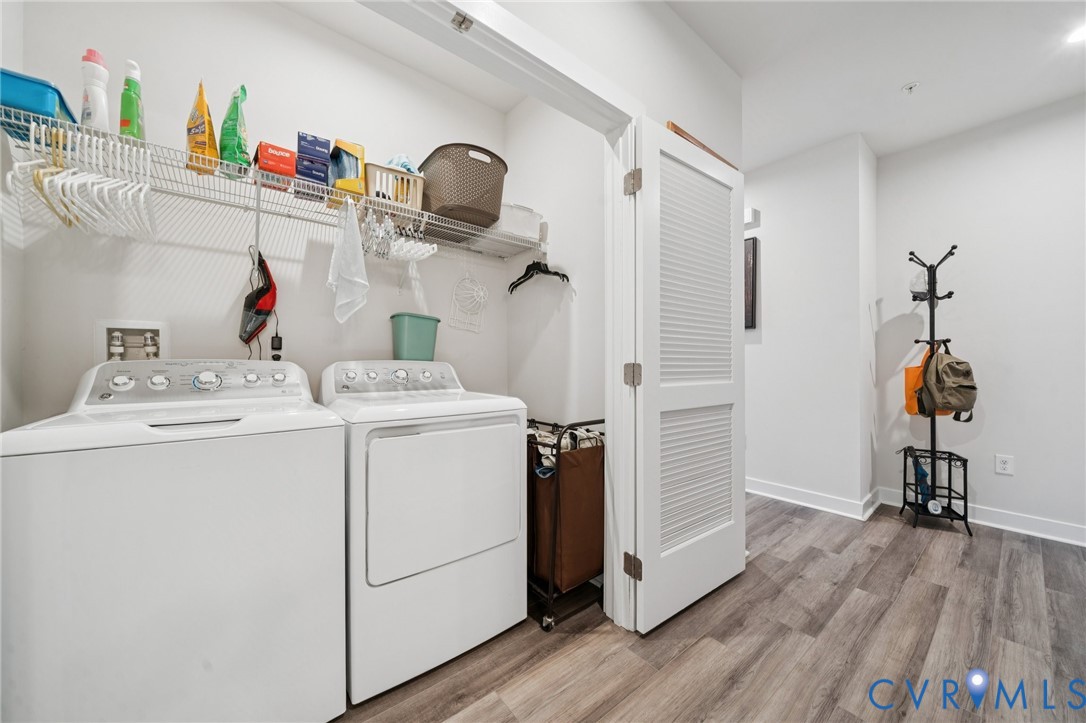 4000 Maze Runner Drive, Unit 103 Midlothian, VA 23112 - Photo 15 of 24 a utility room with dryer and washer