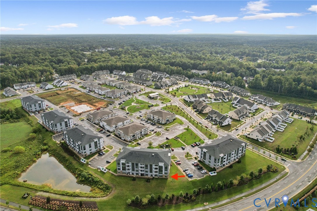 4000 Maze Runner Drive, Unit 103 Midlothian, VA 23112 - Photo 23 of 24 an aerial view of residential houses with outdoor space