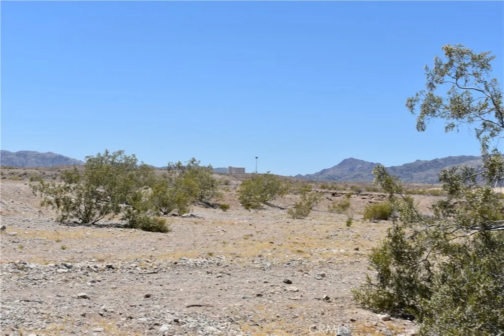 0 Calle Hernandez Road Needles, CA 92363 - Photo 2 of 29 a view of a dry yard with a tree