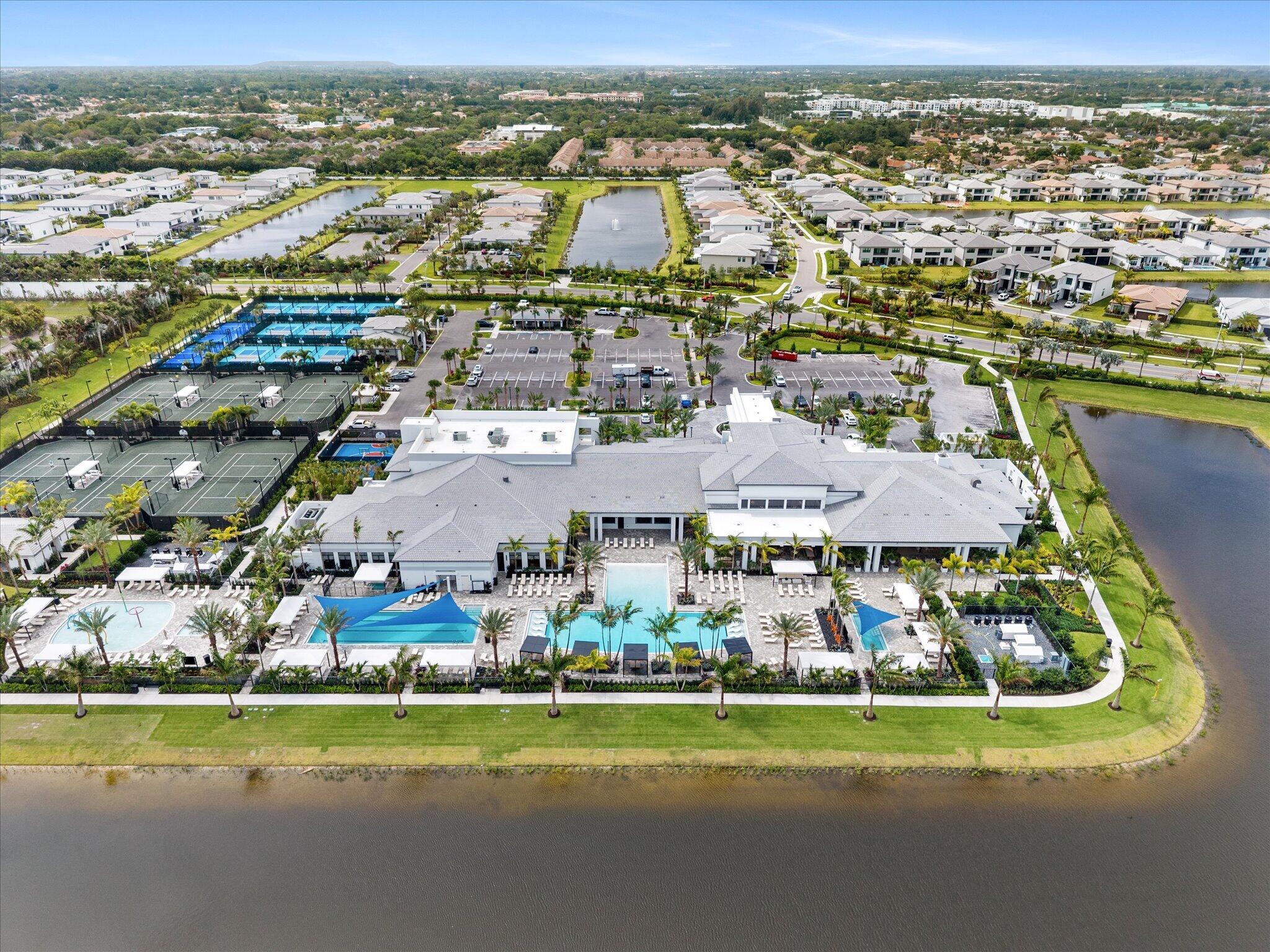 9273 Sunflower Mdw Road Boca Raton, FL 33434 - Photo 35 of 39 Aerial Clubhouse