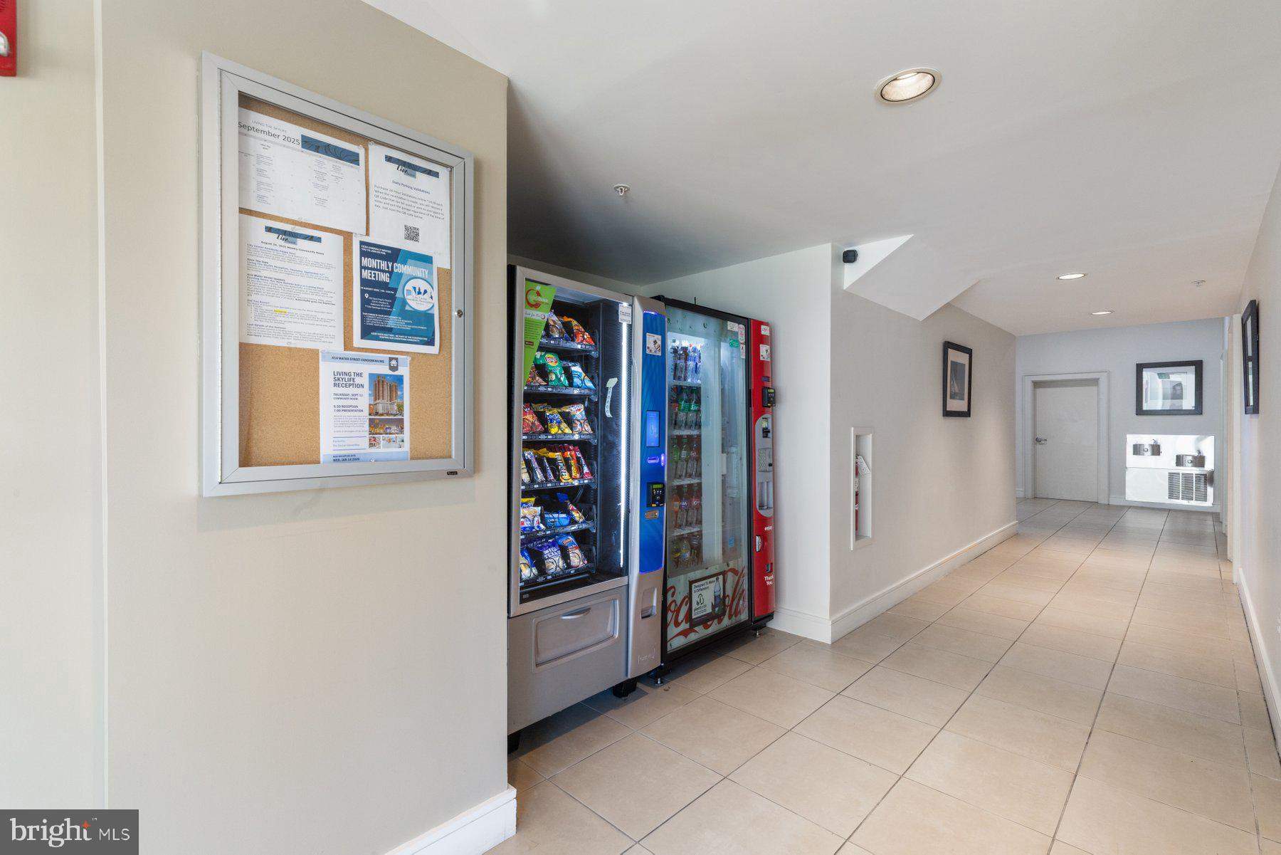 414 Water Street, Unit 2512 Baltimore, MD 21202 - Photo 32 of 40 a view of an entryway with a workspace