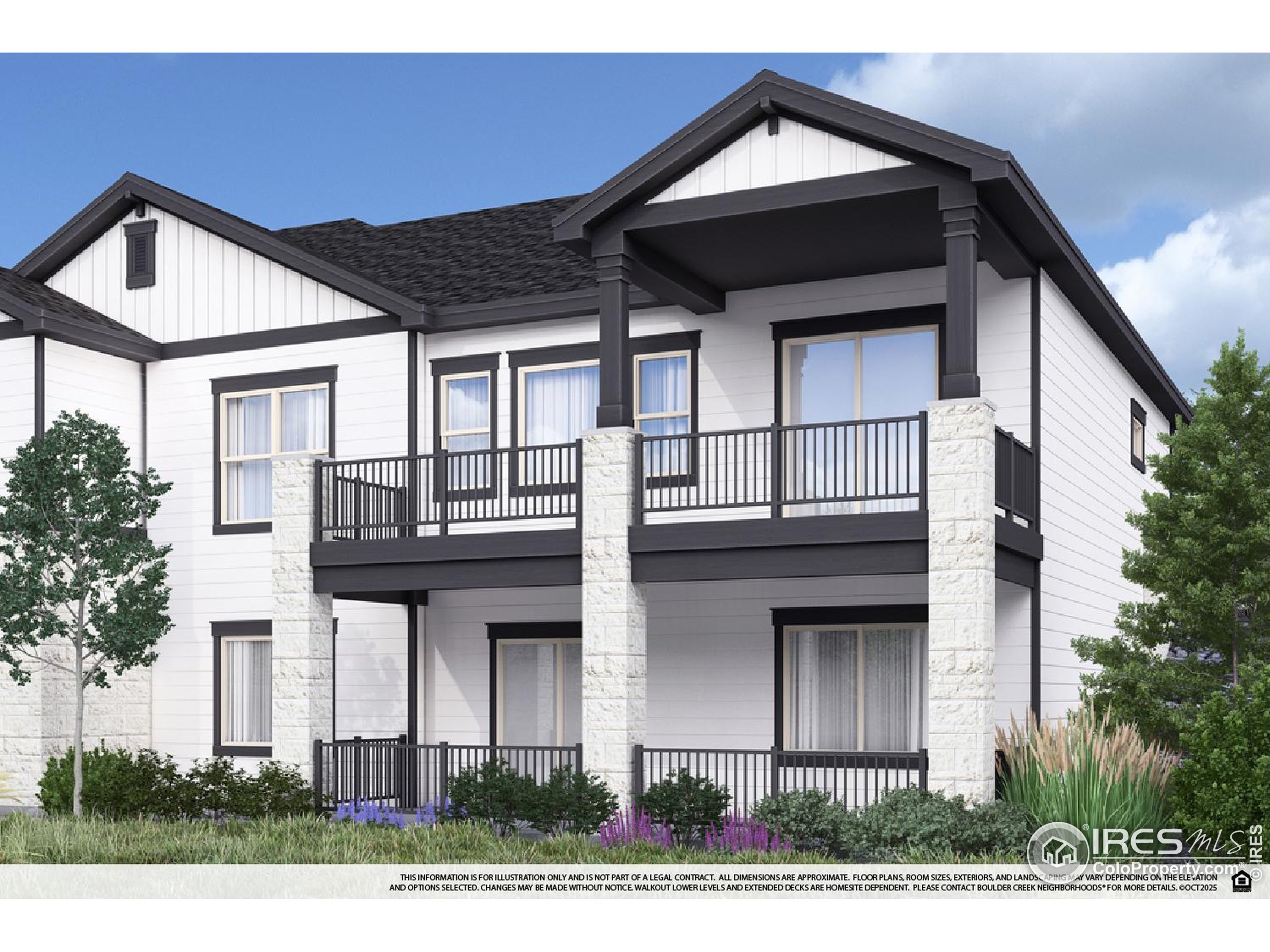 a house view with a outdoor space