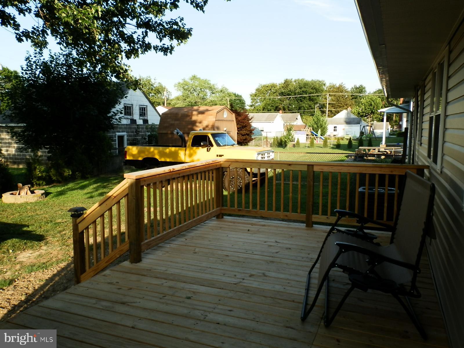 10 Georgia Road Pennsville, NJ 08070 - Photo 13 of 48 a view of a balcony with wooden chairs