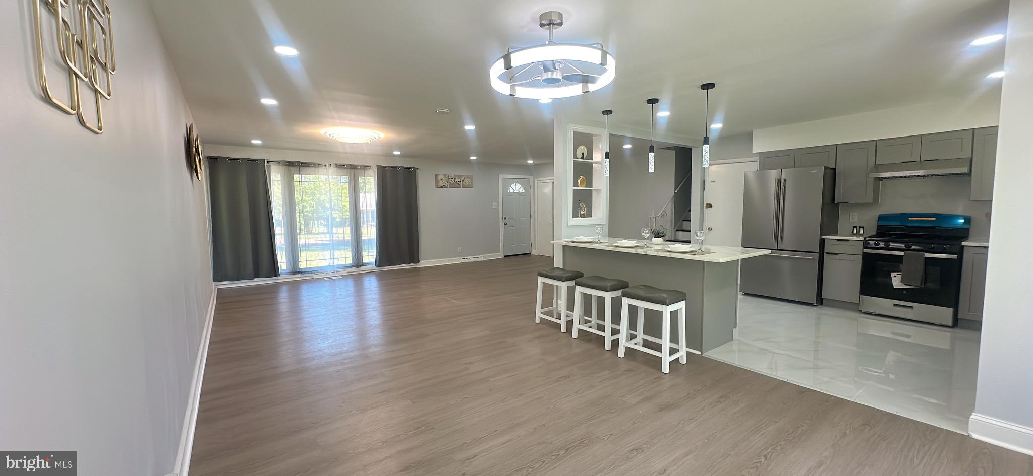 1242 June Road Huntingdon Valley, PA 19006 - Photo 4 of 47 a view of a kitchen and dining room